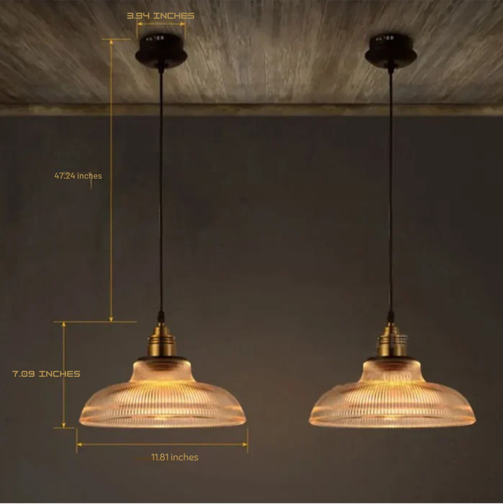 Glass Pendant Lamp - CrystalLoom