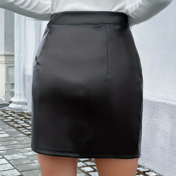 Stylish Black Skirt - Elise-XS-The Livary