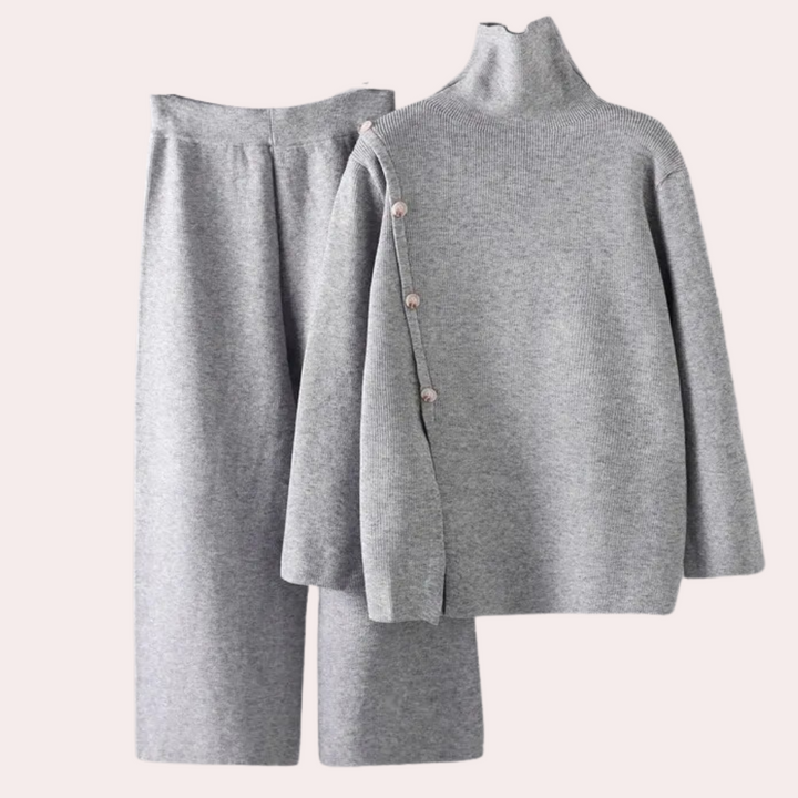 Trendy Ladies Outfit - Mila-Grey-XS-The Livary
