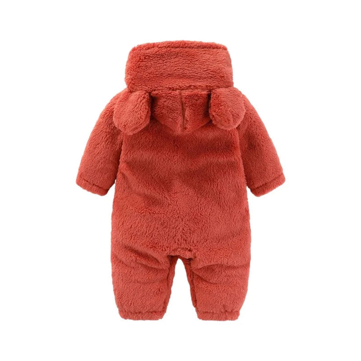 Warm Baby and Toddler Onesie – CuddleCub-Red-0-3 months (59cm)-The Livary