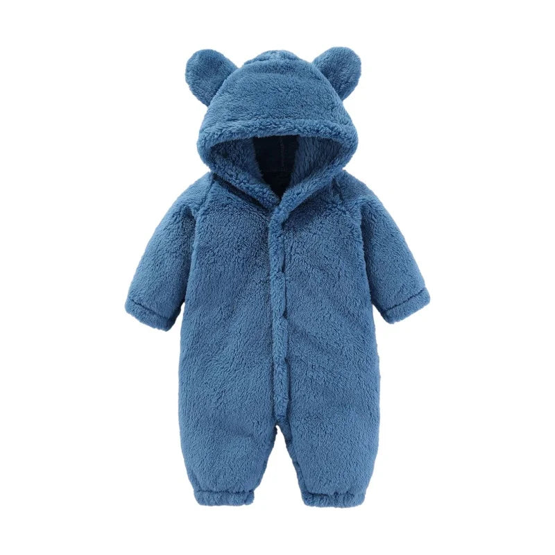 Warm Baby and Toddler Onesie – CuddleCub-Blue-0-3 months (59cm)-The Livary
