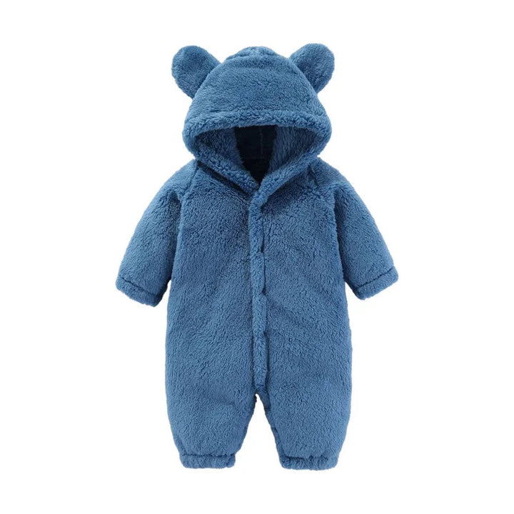 Warm Baby and Toddler Onesie – CuddleCub-Blue-0-3 months (59cm)-The Livary