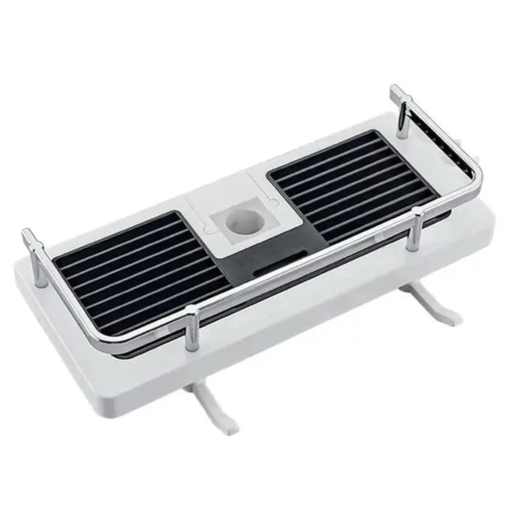 Pons-free Multifunctional Storage Rack - Clixor-White-The Livary
