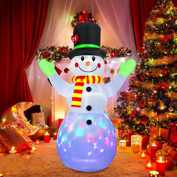 Inflatable Lighted Snowman (8.85 inches) - Lotte-The Livary