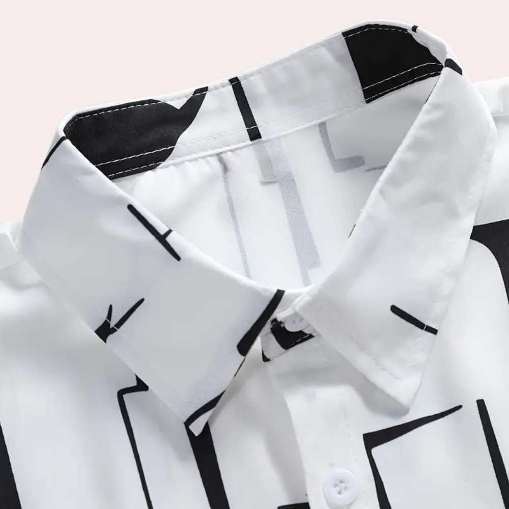 Classic Shirt with Button Closure for Men - Hugo-S-The Livary
