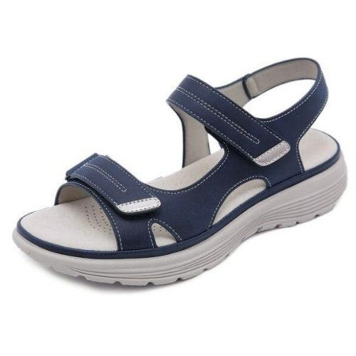 Arch Support Sandals | Orthopedic Comfort-Blue-3.5-The Livary