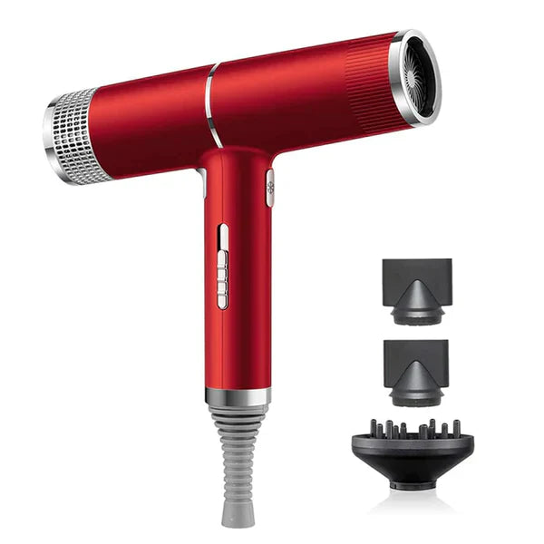 Professional Hair Dryer – Velair-Red-The Livary