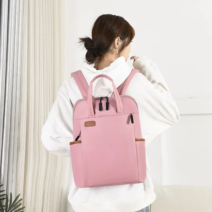 Anti-Theft Backpack - Nova-Cream-The Livary