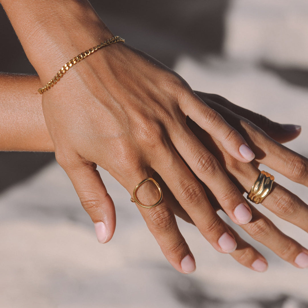 Oval Ring - Noa-5-Gold-The Livary