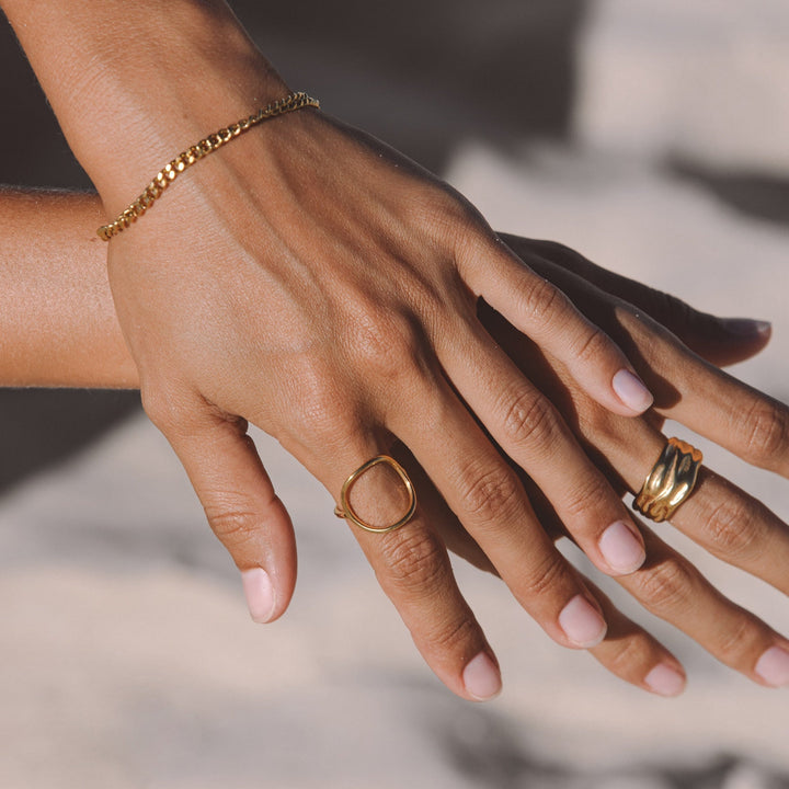Oval Ring - Noa-5-Gold-The Livary