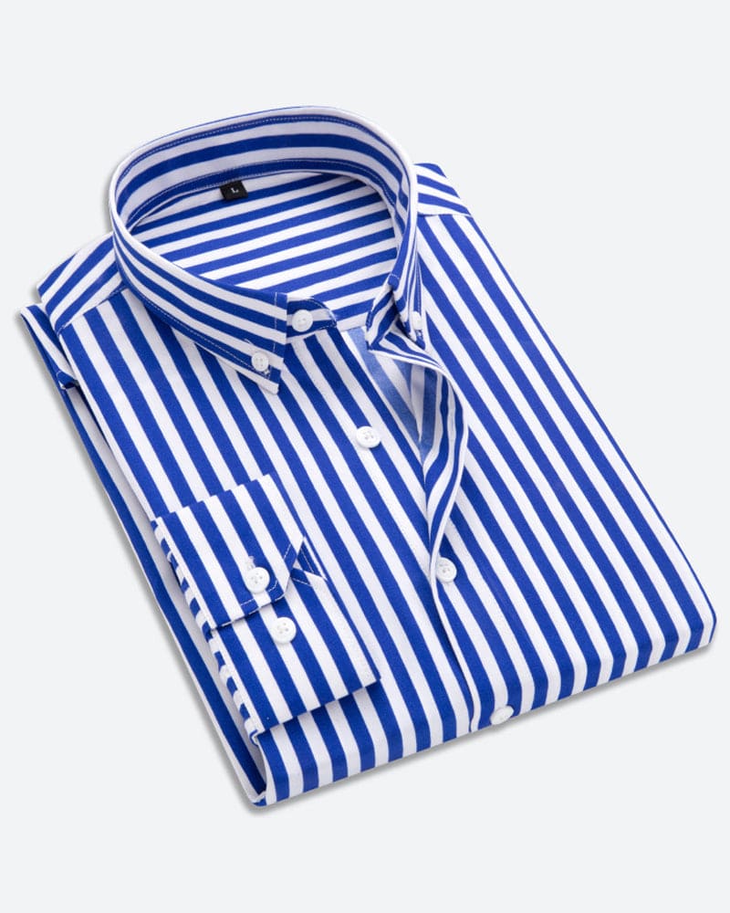 Striped Shirt for Men - Matteo