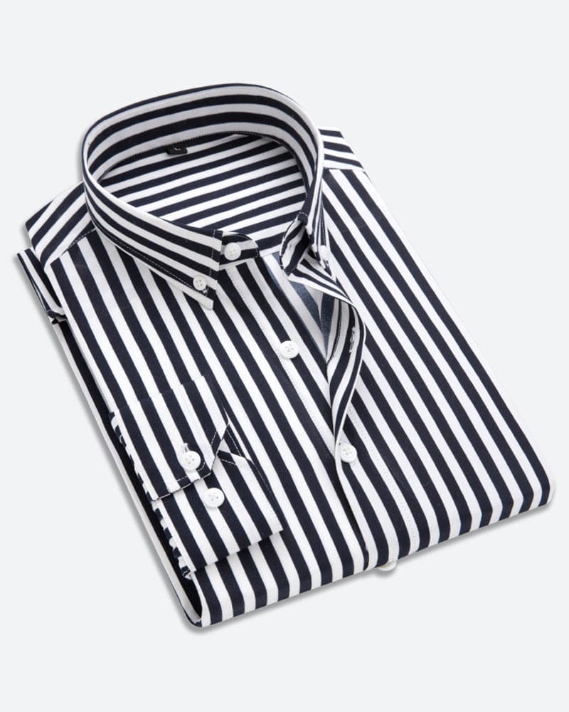 Striped Shirt for Men - Matteo