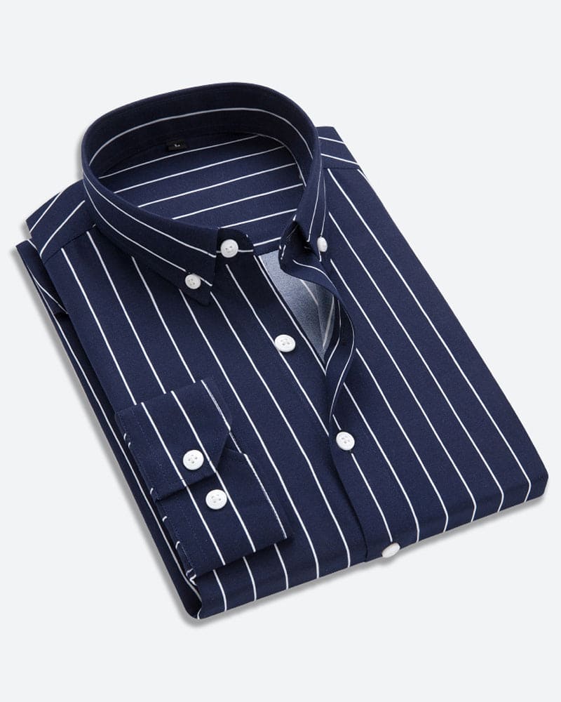 Striped Shirt for Men - Matteo