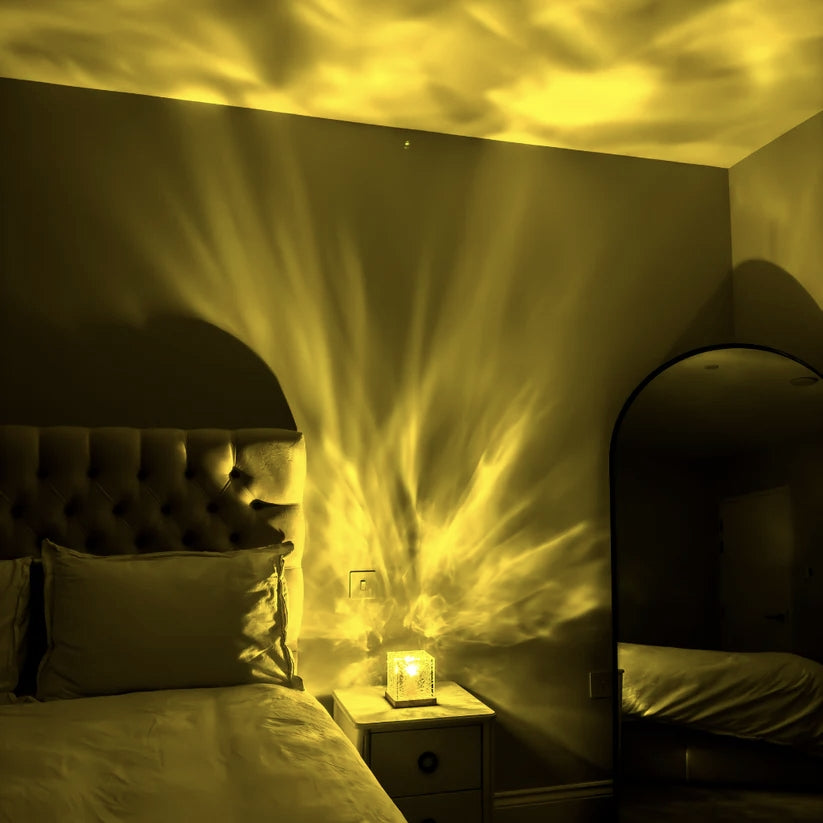 Atmospheric Lamp & Projector – WaveLoom-Drop-The Livary