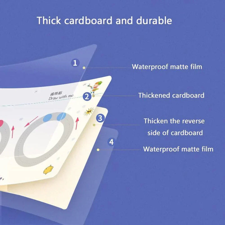 Interactive Writing Book – ScribbleBook-32 Pages-The Livary