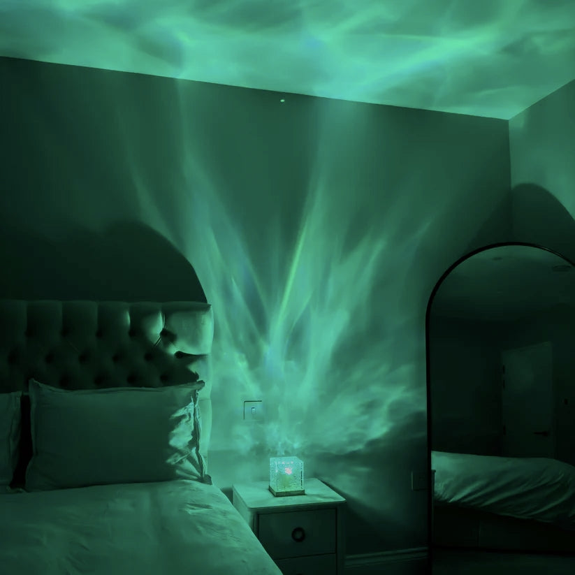 Atmospheric Lamp & Projector – WaveLoom-Square-The Livary