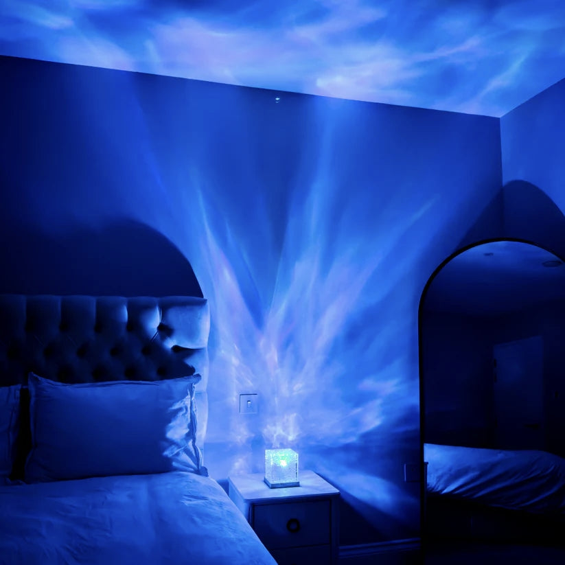 Atmospheric Lamp & Projector – WaveLoom-Drop-The Livary