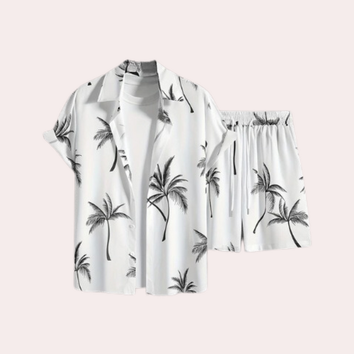 Light Summer Set for Men - Elias-White-S-The Livary