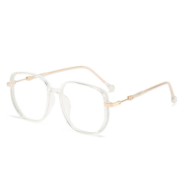Multifocal Anti-Blue Light Reading Glasses - Livia-Transparent-1-The Livary