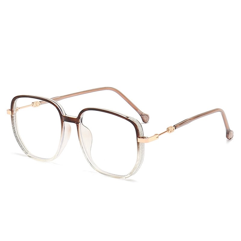 Multifocal Anti-Blue Light Reading Glasses - Livia-Bruin-1-The Livary