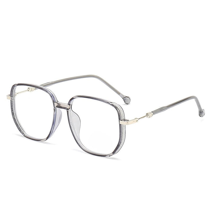 Multifocal Anti-Blue Light Reading Glasses - Livia-Grey-1-The Livary
