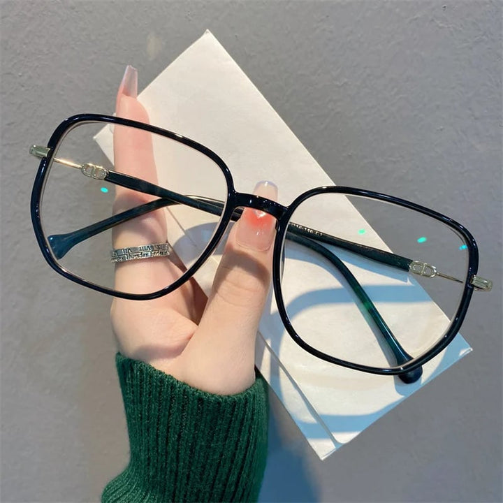 Multifocal Anti-Blue Light Reading Glasses - Livia-Gold-1-The Livary