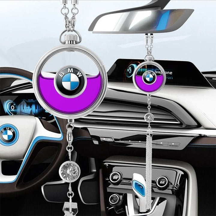 Car Brand Personalized Car Perfume Holder - ScentRide-Lavender 2 Pieces-Audi-The Livary