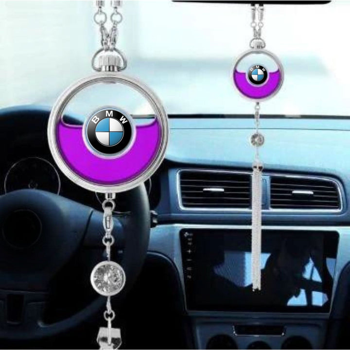 Car Brand Personalized Car Perfume Holder - ScentRide-Lavender 2 Pieces-Audi-The Livary