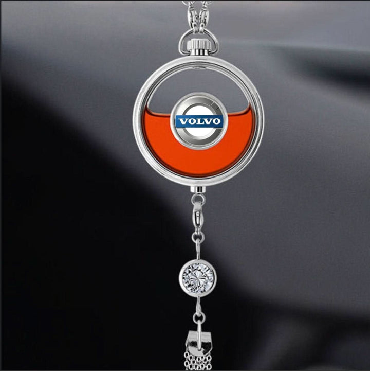 Car Brand Personalized Car Perfume Holder - ScentRide-Lavender 2 Pieces-Audi-The Livary