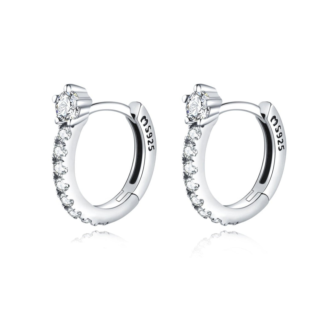 Radiant Earrings - Livia-Silver-The Livary