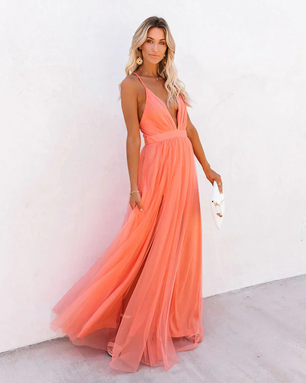 Flowy Maxi Dress - Lily-S-The Livary