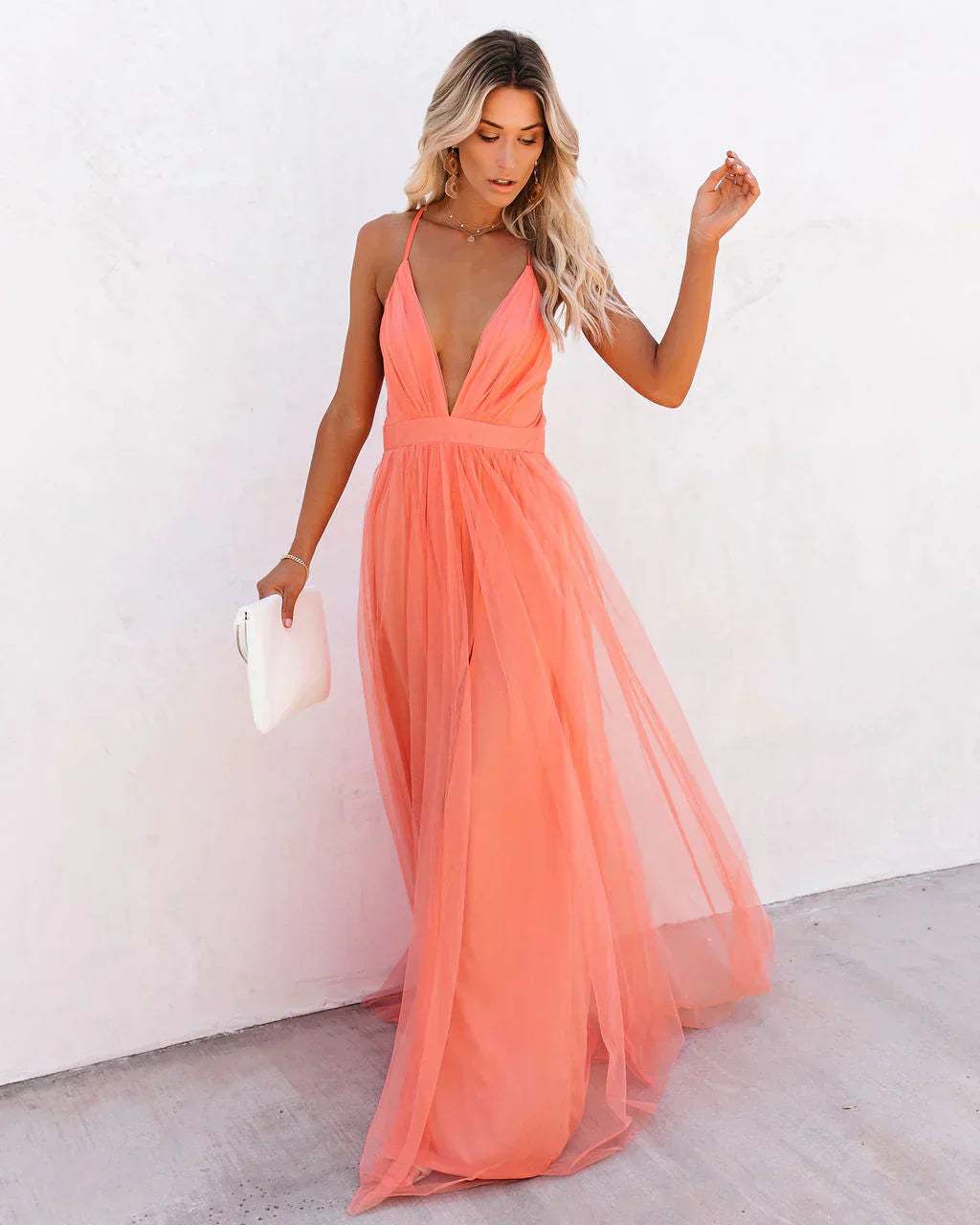Flowy Maxi Dress - Lily-S-The Livary