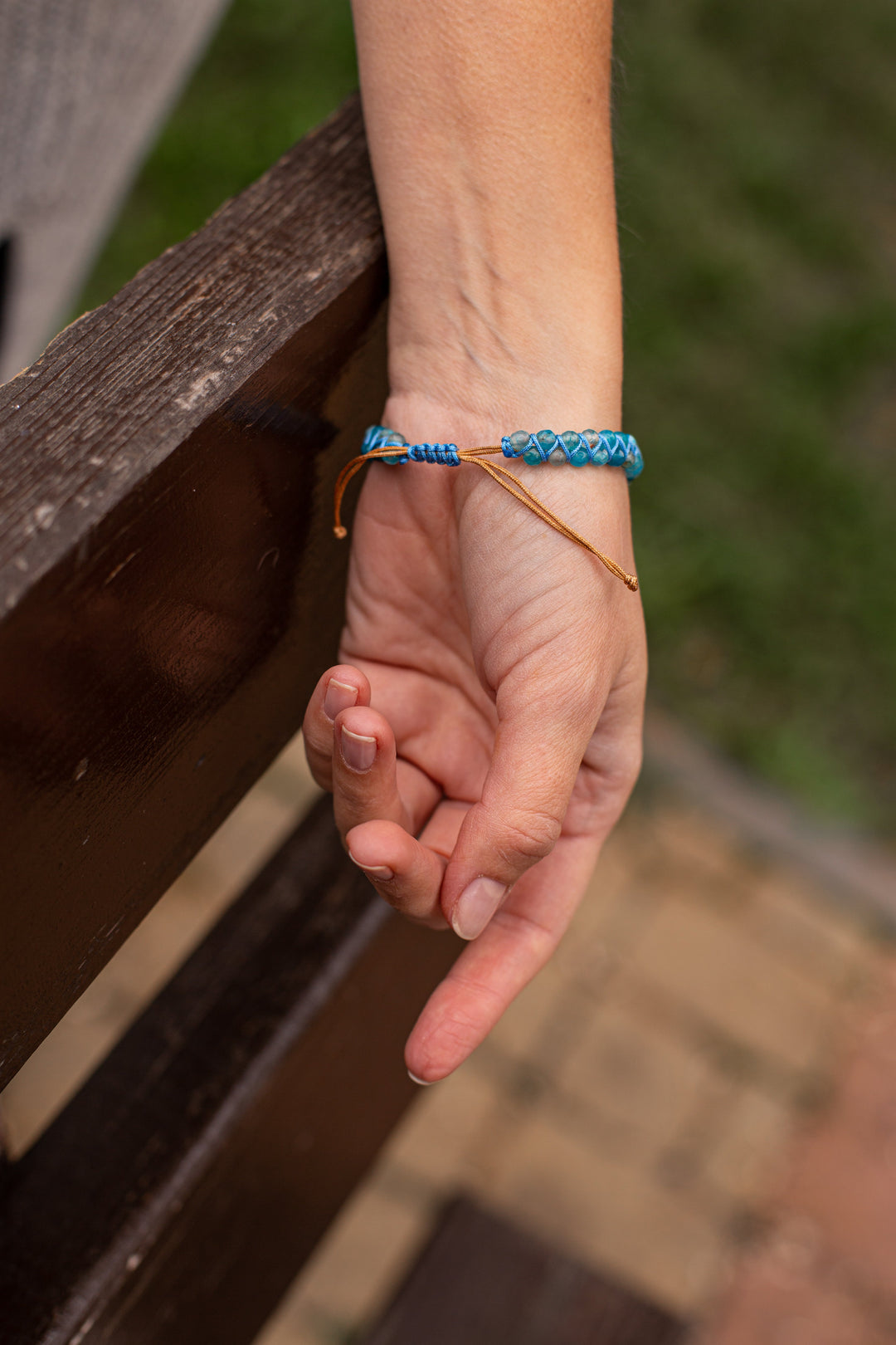 Hypnotic Blue Opal Bracelet - Liora-The Livary
