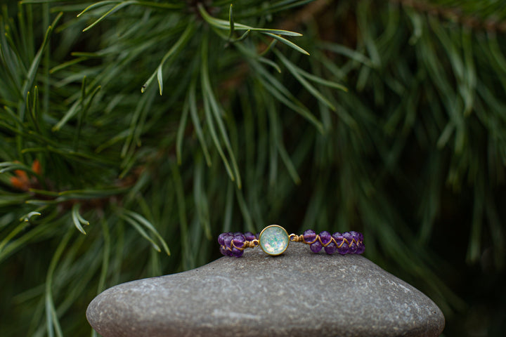 Amethyst Healing Bracelet - Serenya-The Livary