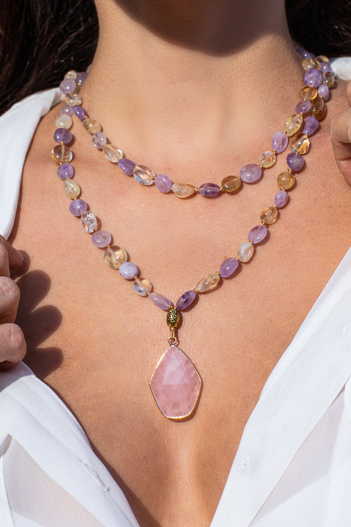 Small Necklace with Calming Energy - Seraphina-The Livary