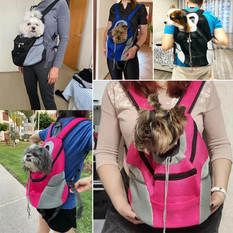 Adventure Pet Backpack - TrekPaws-Black-Small dog (0-3.5 kg)-The Livary