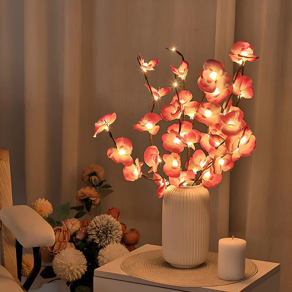 Illuminated Decorative Branches - LumaBranches-Pink Orchid-The Livary
