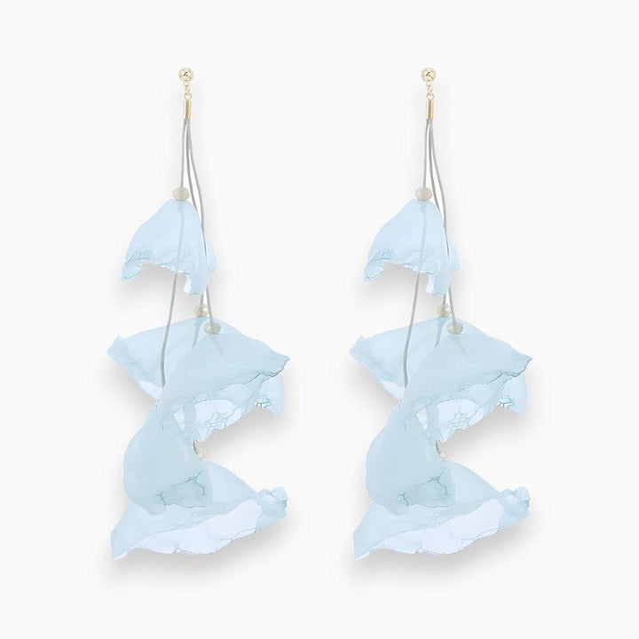 Tulip Treasure Earrings - Florina-Light blue-The Livary