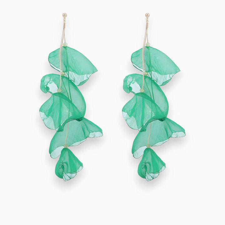Tulip Treasure Earrings - Florina-Green-The Livary
