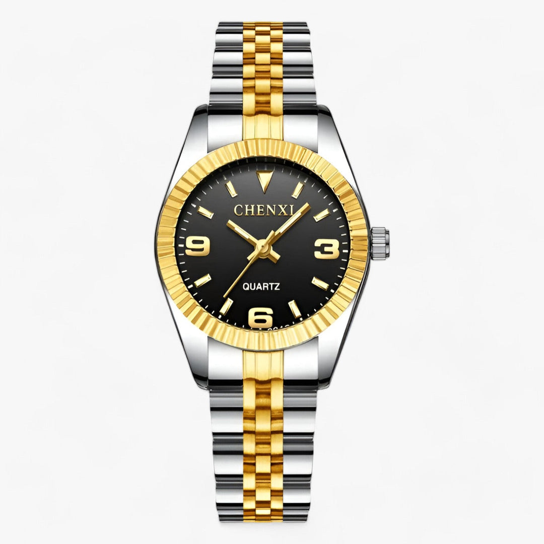 Stylish Luxury Watch - Marcel-004C Black-The Livary