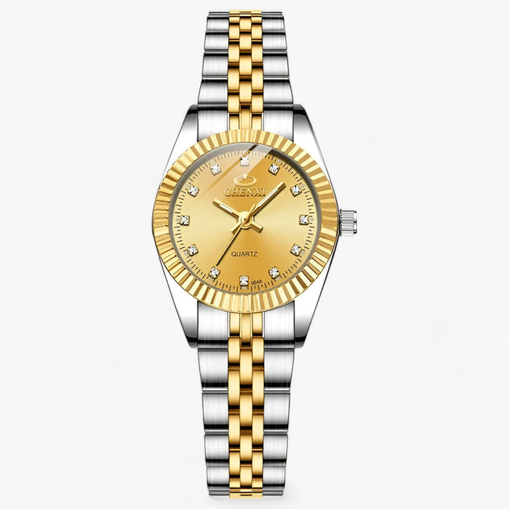 Stylish Luxury Watch - Marcel-004C Gold-The Livary