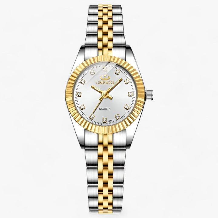 Stylish Luxury Watch - Marcel-004A White-The Livary