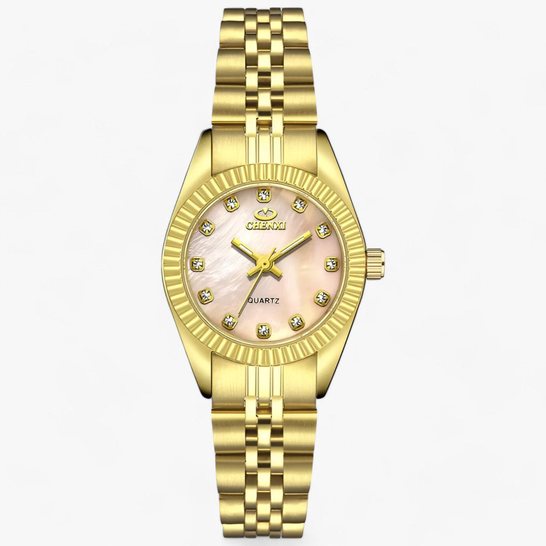 Stylish Luxury Watch - Marcel-004A White-The Livary