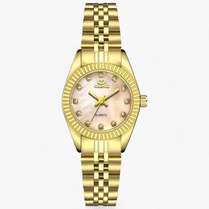 Stylish Luxury Watch - Marcel-004A White-The Livary