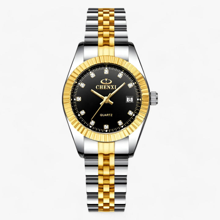 Stylish Luxury Watch - Marcel-004A Black-The Livary