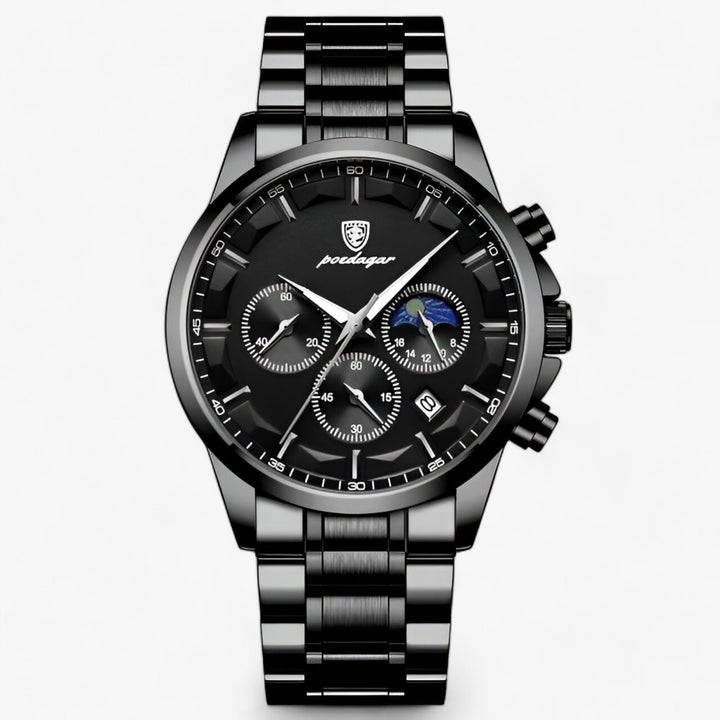 Luxury Men's Watch - Cassian-Black Black S-The Livary