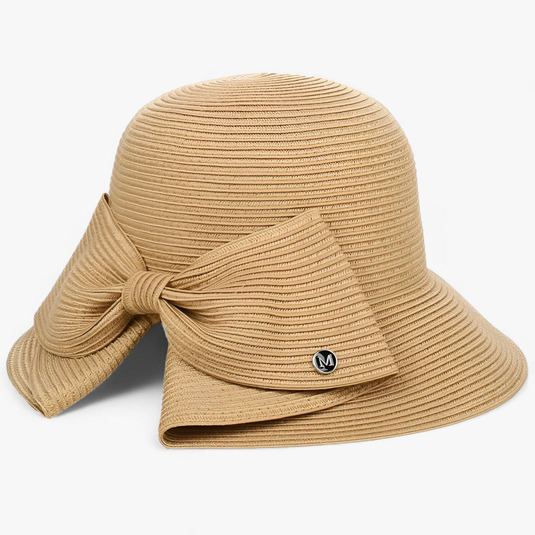 Ladies' sun hat with wide brim – Soléra-Khaki-The Livary