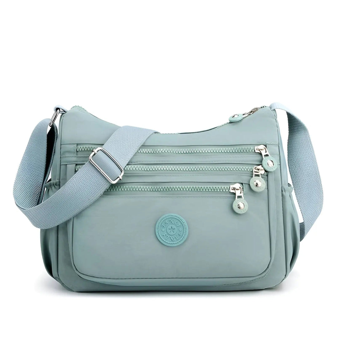 Waterproof and Spacious Women's Shoulder Bag - Maya-Black-The Livary
