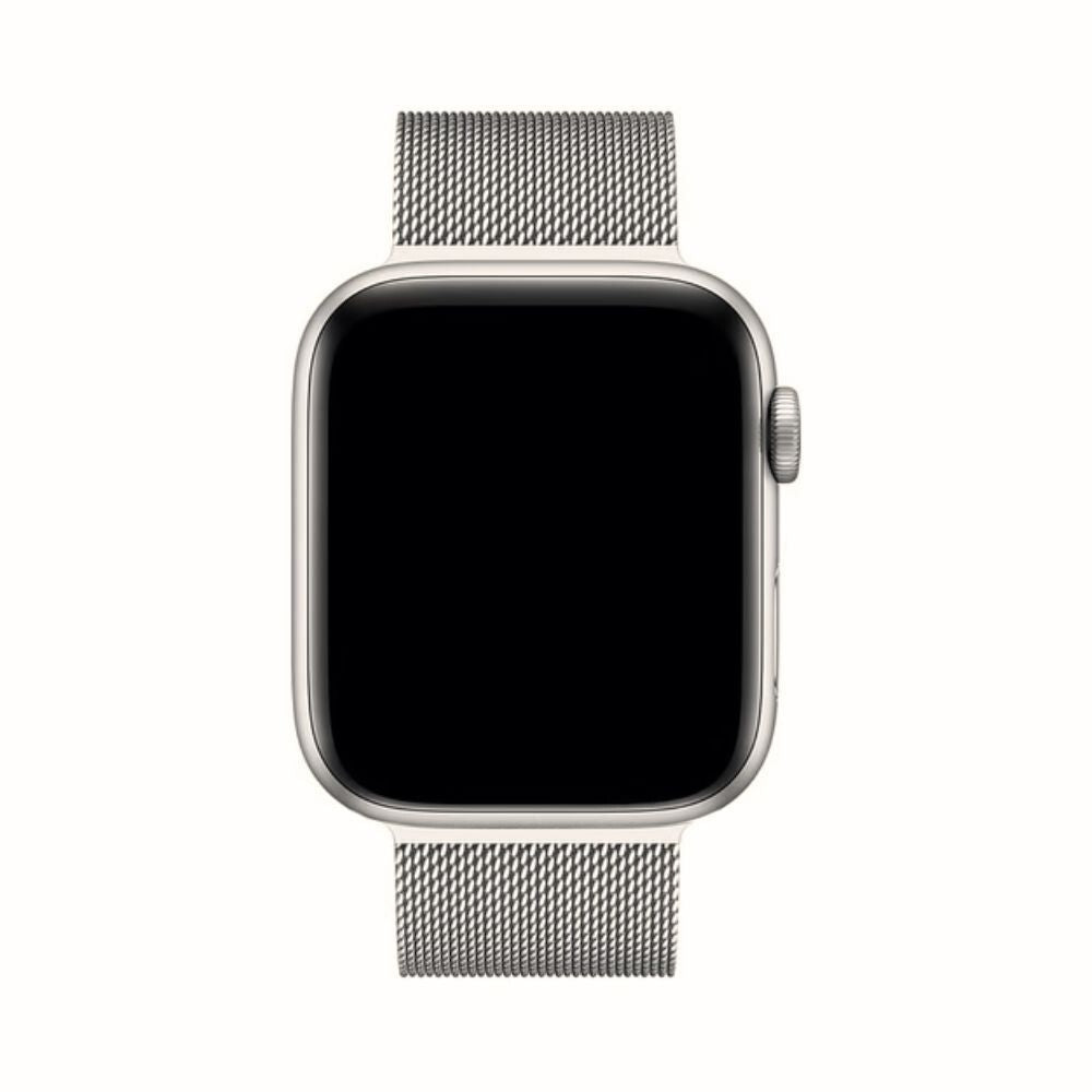 Milanese Apple Watch Band – SteelFlex-38mm | 40mm | 41mm | 42mm-Silver-The Livary
