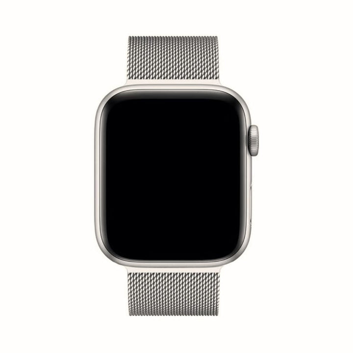 Milanese Apple Watch Band – SteelFlex-38mm | 40mm | 41mm | 42mm-Silver-The Livary